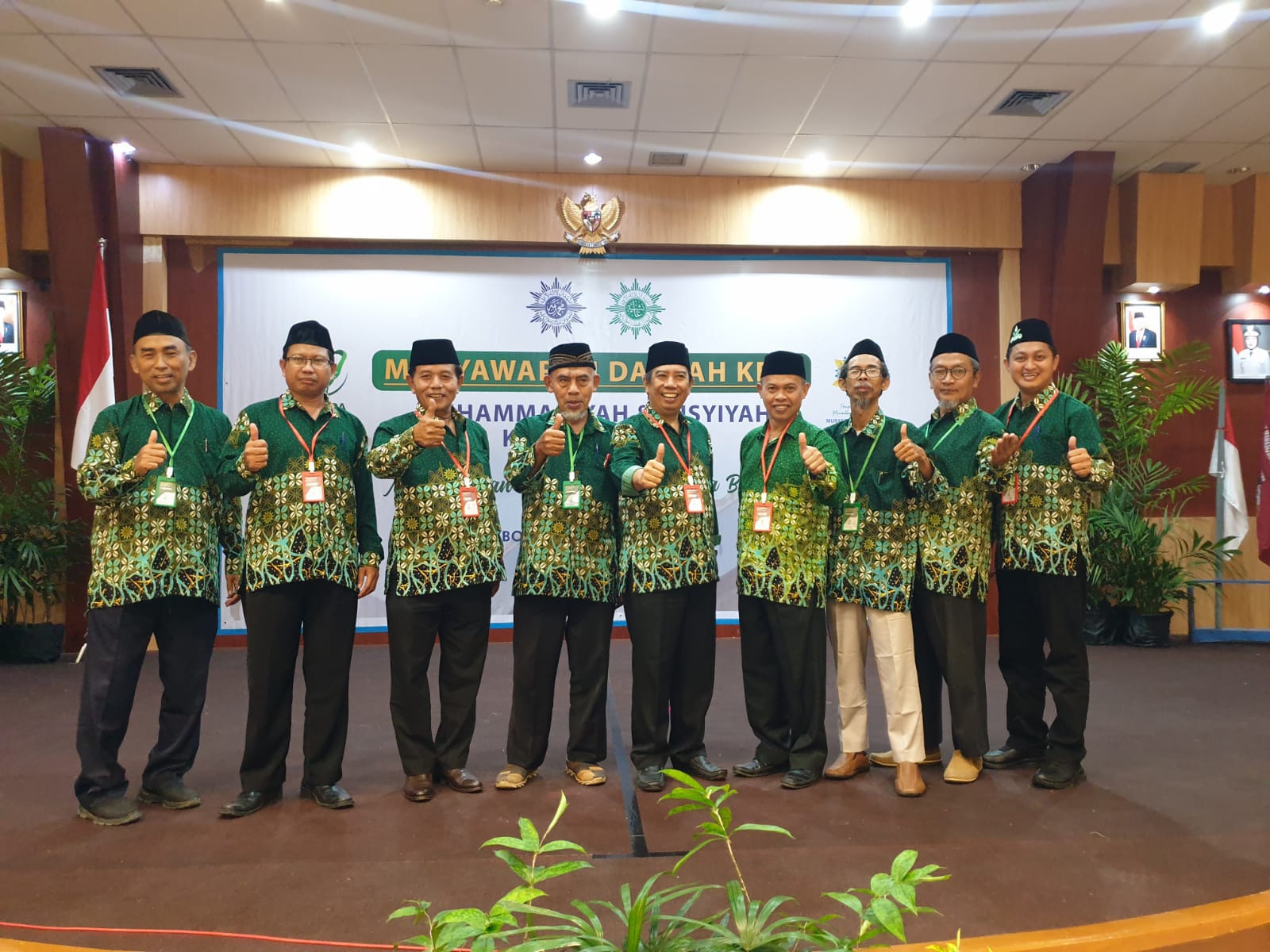 Susunan pengurus pimpinan daerah Muhammadiyah (PDM) Bontang periode 2022-2027.